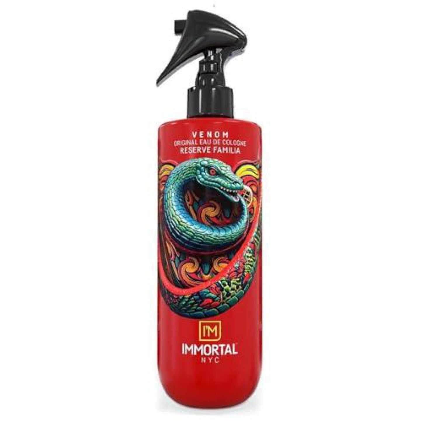 Immortal NYC Reserve Venom, After Shave Spray Premier Men ' S Cologne, 17 Oz - Exclusive Barbers - Softens Skin - Refreshes/Disinfects and Relieves Face and Skin
