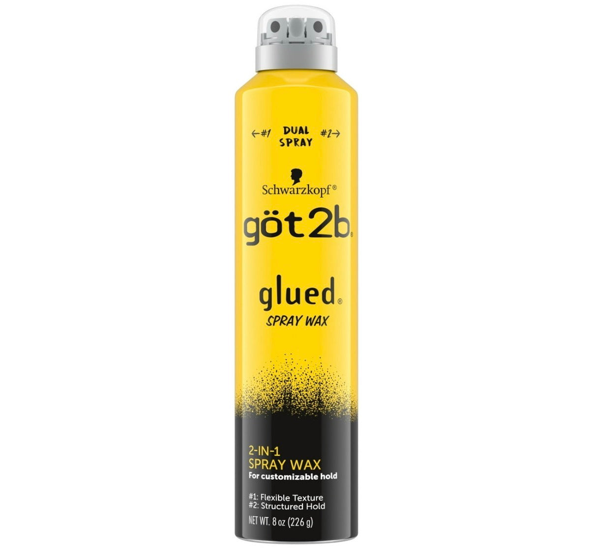 Gö̈T2B Glued Spray Wax with 2-in-1 Dual Spray Nozzle oz