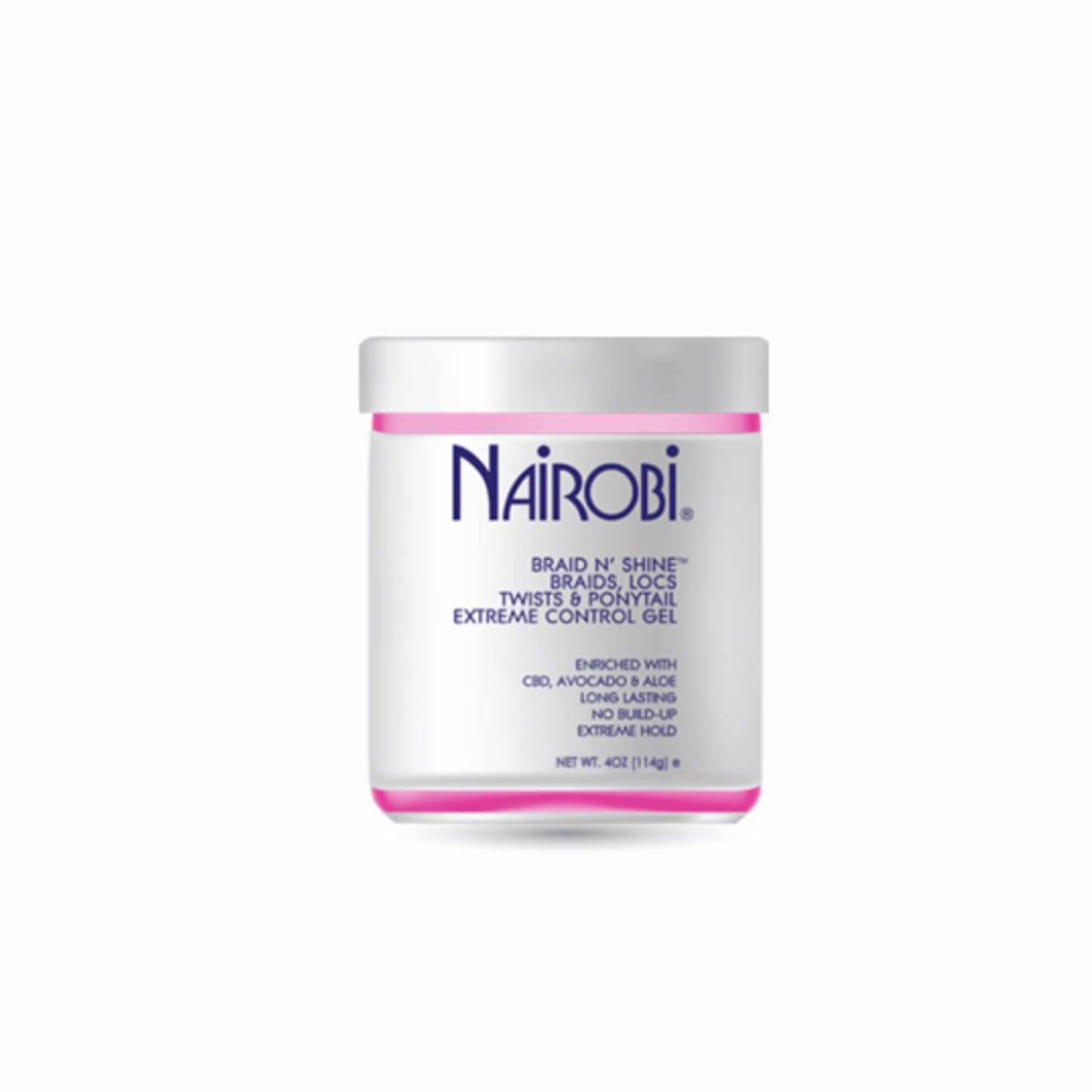 Nairobi Braid N  Shine Braids Locs  Twists Ponytail EXTREME Control Gel