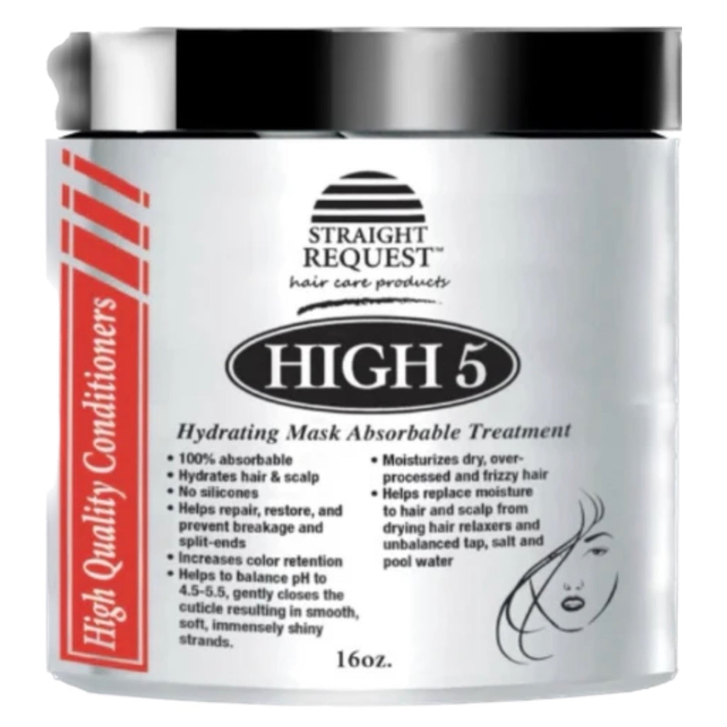 STRAIGHT REQUEST HIGH FIVE CONDITIONER 46OZ
