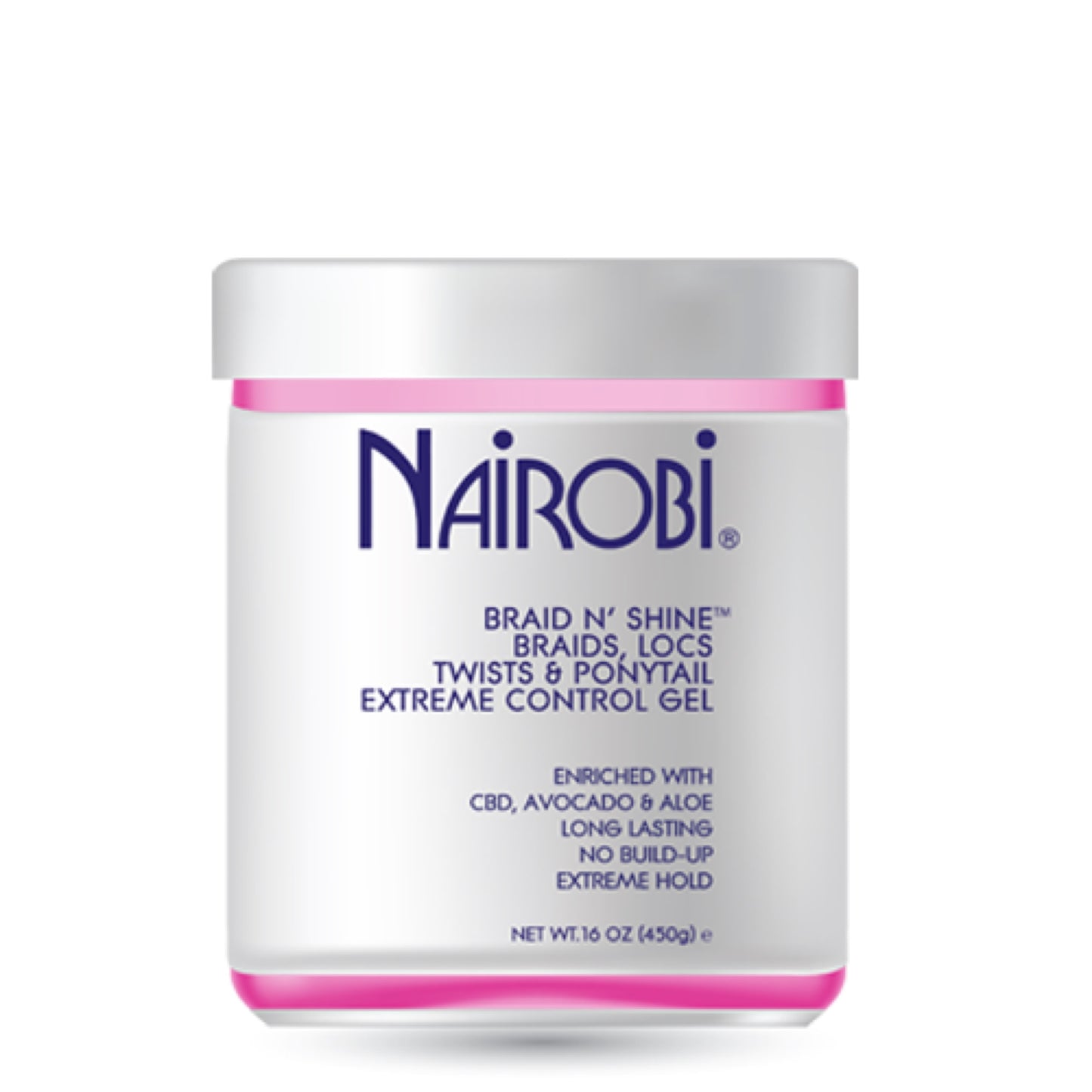 NAIROBI  BRAID & SHINE GEL 16OZ