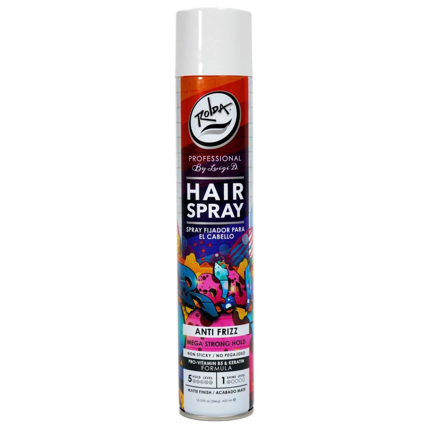 Rolda Hair Spray Anti-Frizz Mega Strong Hold 13.52 oz
