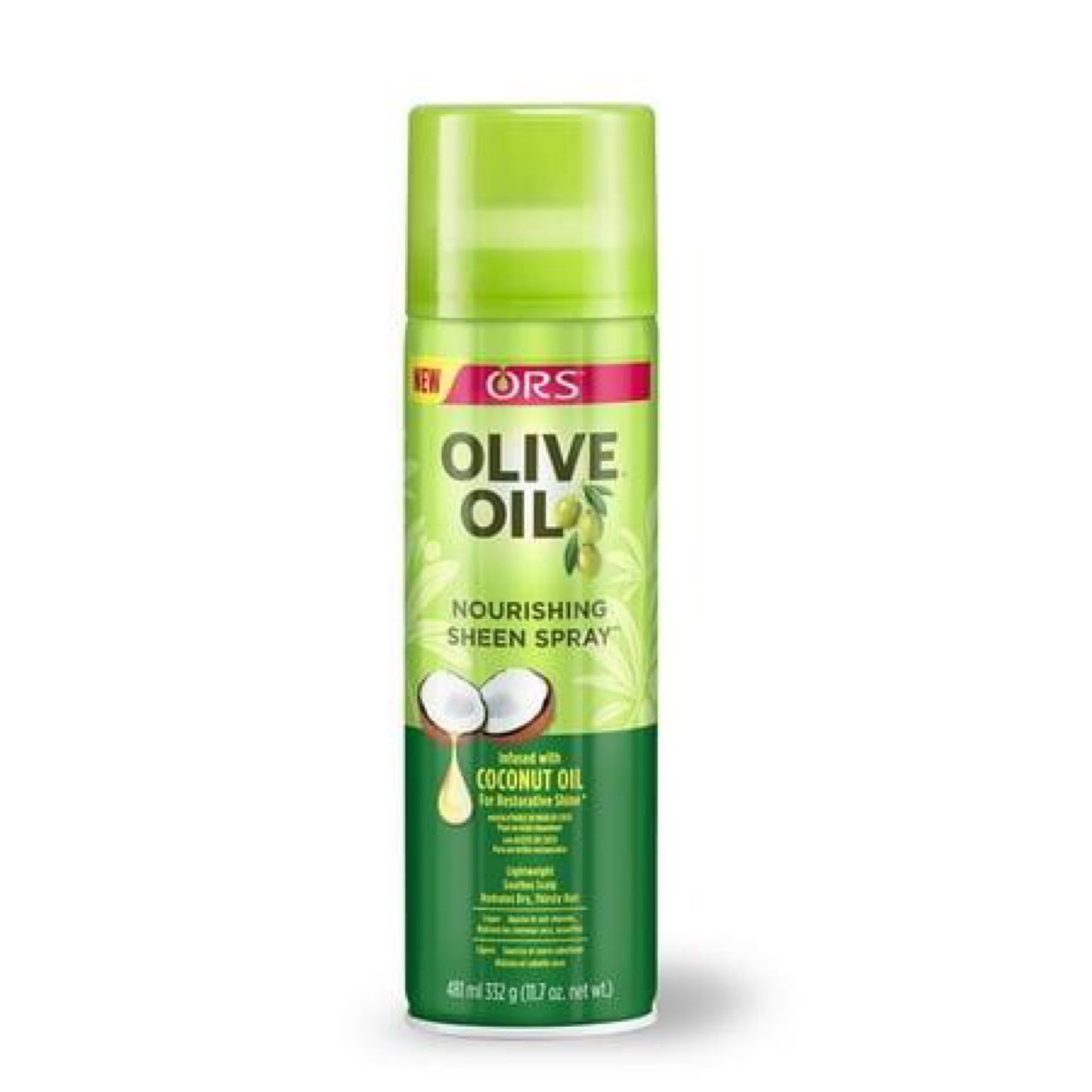 ORS Olive Oil Nourishing Sheen Spray Infused with Coconut Oil 11.7 oz