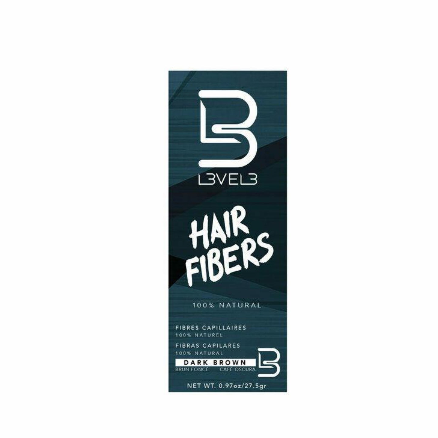 L3VEL3 Brown Hair Fibers for Damaged Hair oz