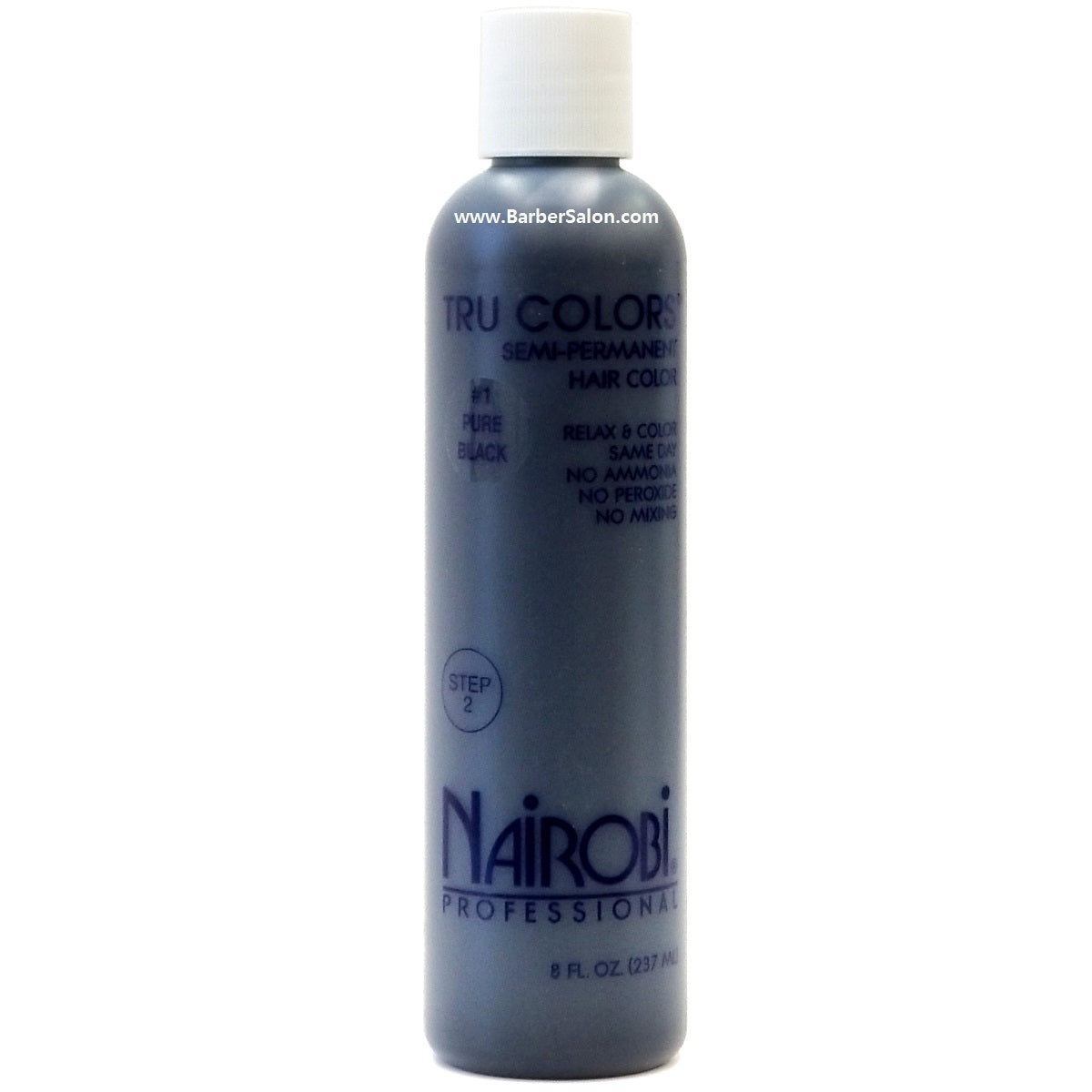 Tru Colors Semi-Permanent Hair Color — 8 oz tru-pure-black